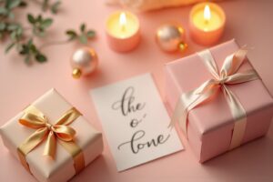 Geschenke mit persönlicher Nachricht gestalten