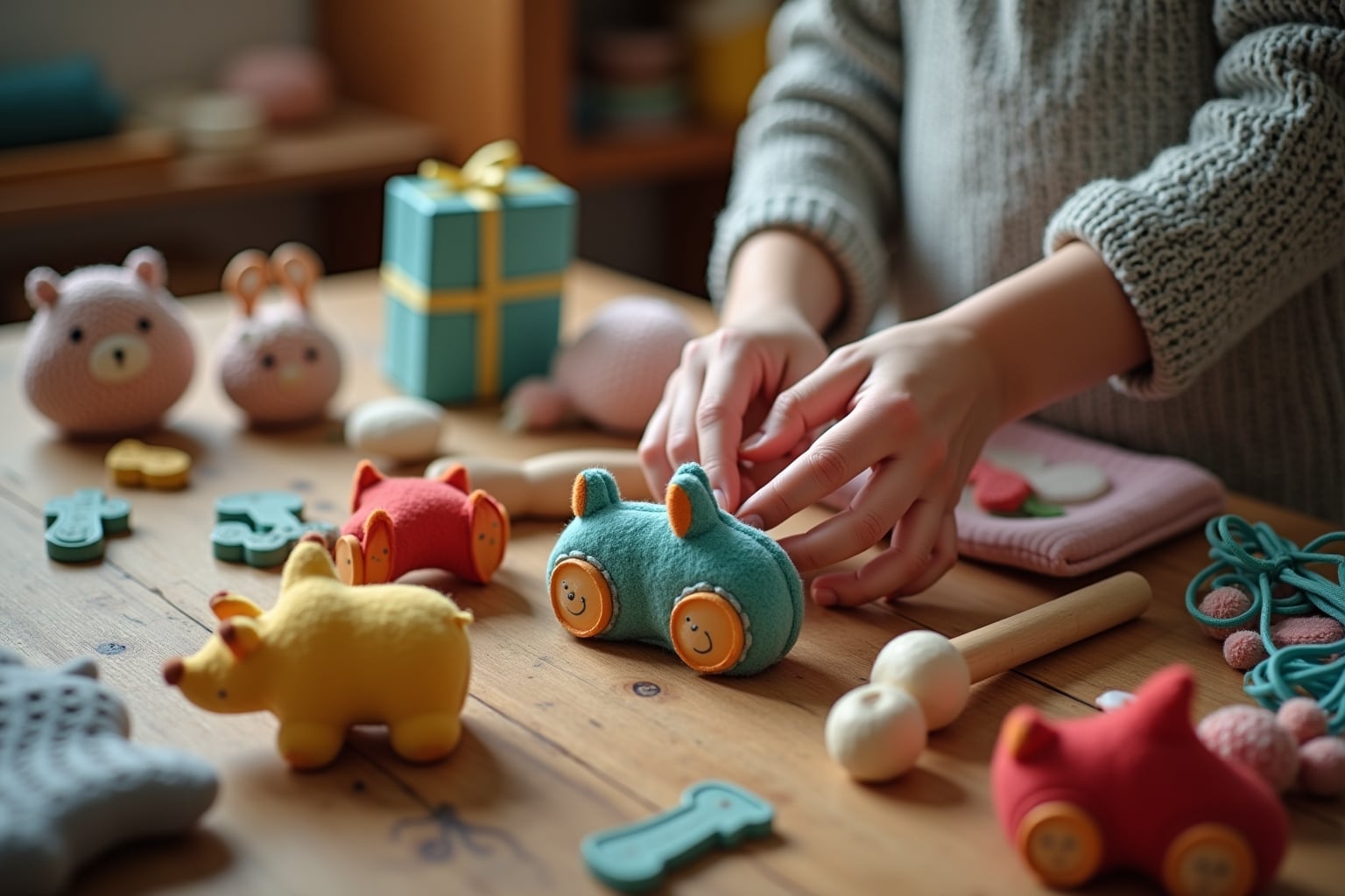 Handgemachte Geschenke für Kinder selbst machen